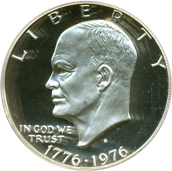 image for: 1976-S $1 Silver PCGS Proof 69 DCameo