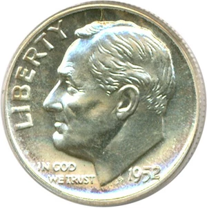 image for: 1952 10c PCGS Proof 66