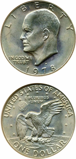 image for: 1978-D $1 NGC MS67