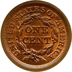 image for: 1854 1c NGC MS65 RB