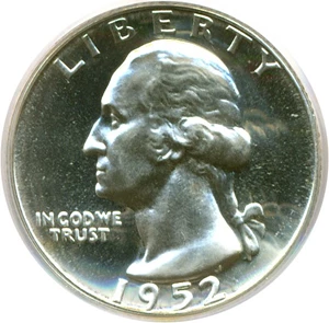 image for: 1952 25c PCGS Proof 67