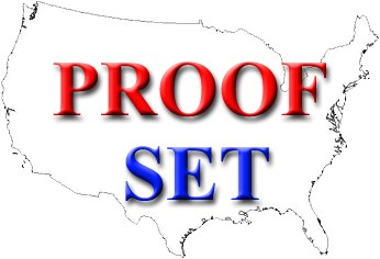 image for: 1962 1c --  50c Proof Set PCGS Proof 65-67 