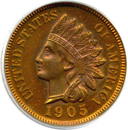 image for: 1905 1c  PCGS Proof 64 RB