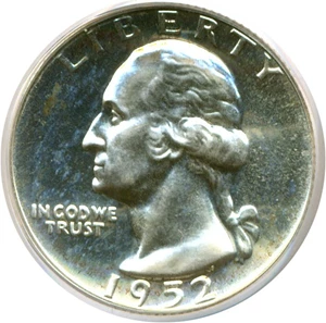 image for: 1952 25c PCGS Proof 66