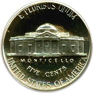 image for: 1962 5c PCGS Proof 68 Cameo