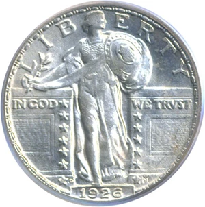 image for: 1926-D 25c PCGS MS64