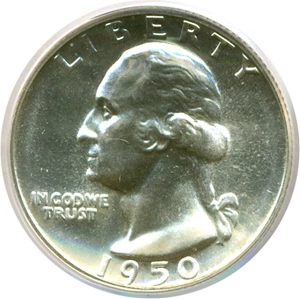 image for: 1950 25c PCGS Proof 65