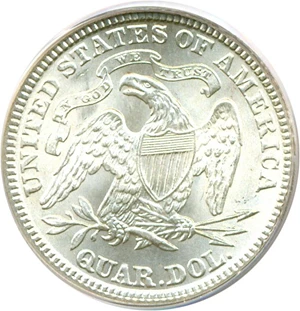 image for: 1889 25c PCGS MS67