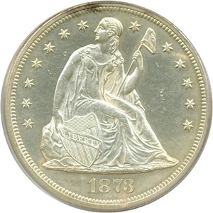 image for: 1873 $1 PCGS/CAC Proof 61