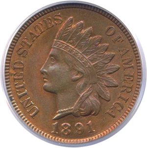 image for: 1891 1c PCGS MS64 RB
