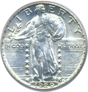image for: 1929 25c PCGS MS64 FH