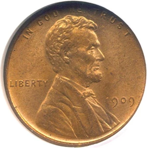 image for: 1909 VDB 1c NGC MS62 RB