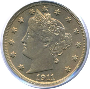 image for: 1911 5c PCGS MS64