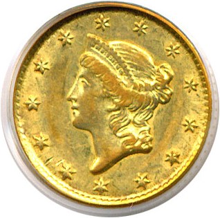 image for: 1851-O G$1  PCGS XF45 