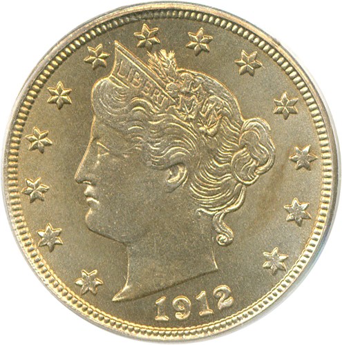 image for: 1912-D 5c  PCGS MS65