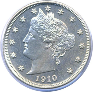 image for: 1910 5c PCGS Proof 65