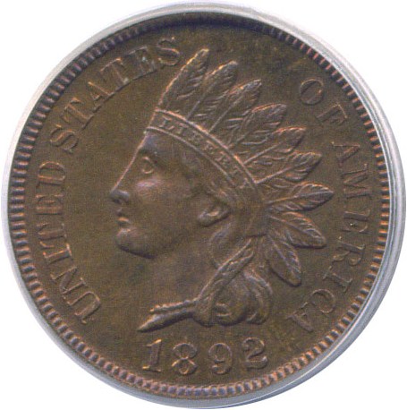 image for: 1892 1c  PCGS Proof 63 RB