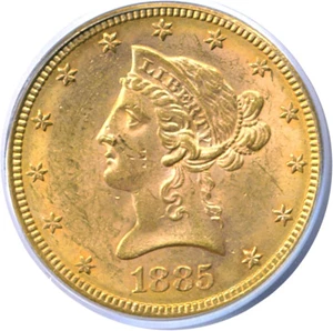 image for: 1885-S $10 PCGS MS61