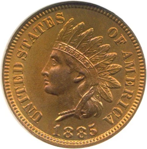 image for: 1885 1c NGC MS65 RD