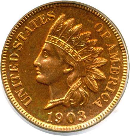 image for: 1903 1c  PCGS Proof 64 RD