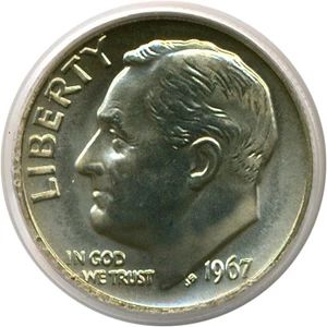 image for: 1967 10c SMS PCGS MS67