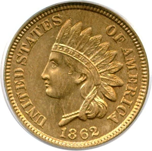 image for: 1862 1c PCGS/CAC MS65