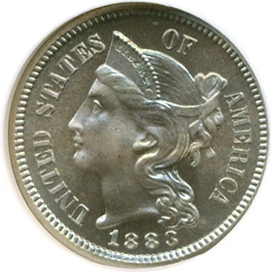 image for: 1883 3cN NGC Proof 67