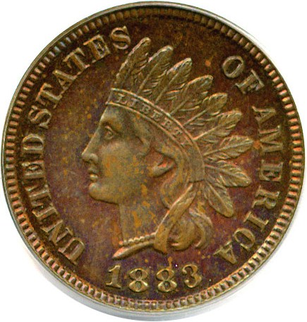 image for: 1883 1c  PCGS Proof 64 RB