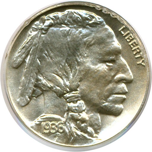 image for: 1936 5c Satin PCGS/CAC Proof 67