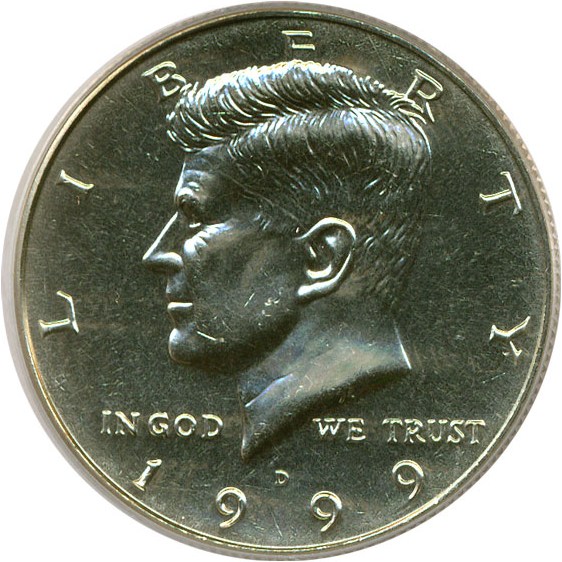 image for: 1999-D 50c  PCGS MS64 