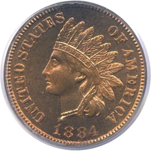 image for: 1884 1c PCGS Proof 64 RB