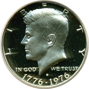 image for: 1976-S 50c Silver PCGS Proof 69 DCameo