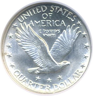image for: 1923 25c NGC MS66 FH