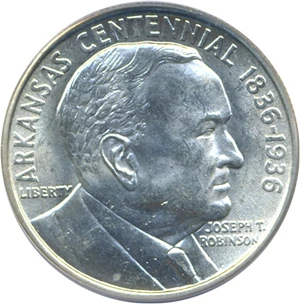 image for: 1936 50c Robinson PCGS MS64
