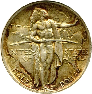 image for: 1936 50c Oregon ANACS MS63
