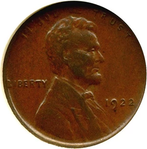 image for: 1922 no D 1c Strong Reverse ANACS AU50 BN