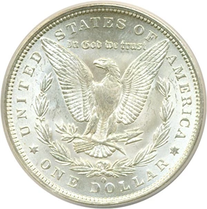 image for: 1888-O $1 VAM 1B1 Harrison Stage 2 ANACS MS63