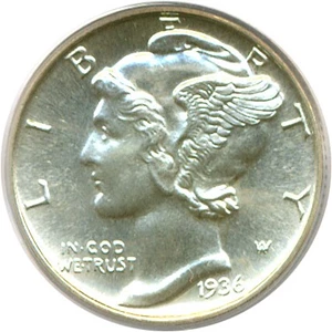 image for: 1936 10c PCGS Proof 65