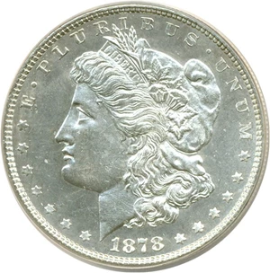 image for: Hot 50: 1878 7TF $1 VAM-43 ANACS MS61 PL