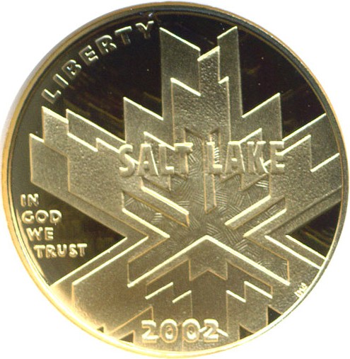 image for: 2002-W $5 Salt Lake City Olympics NGC Proof 69 UCameo