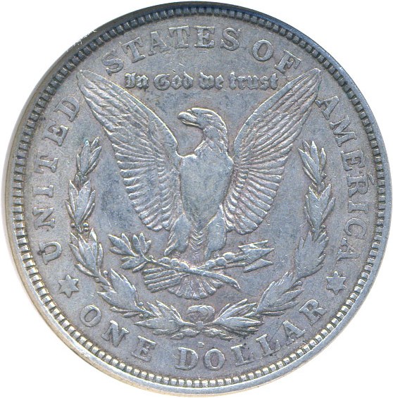 image for: Hot 50 VAM: 1921-D $1 Morgan  VAM 1B  Capped R NGC XF40