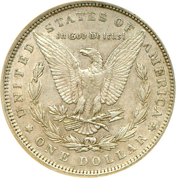 image for: Hot 50 VAM: 1897 $1 VAM 8  Doubled Stars ANACS AU53 