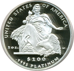 image for: 2004-W $100 Platinum Eagle PCGS Proof 69 DCameo