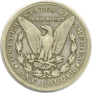 image for: Top 100 VAM: 1895-S $1 VAM 4 S/Horizontal S ANACS F12