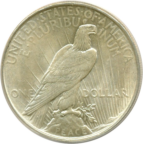 image for: Top 50 VAM: 1924 $1 VAM 2  Doubled Reverse ANACS AU58 