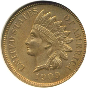 image for: 1909-S 1c Indian NGC MS65 RB