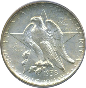 image for: 1938-D 50c Texas PCGS MS67