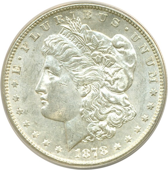 image for: Hot 50 VAM: 1878-S $1 VAM 6  DDO ANACS AU58 