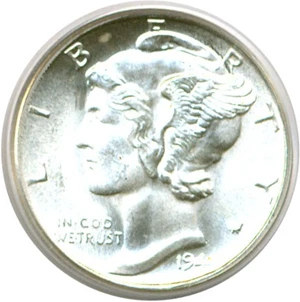 image for: 1944-S 10c PCGS MS67 FB