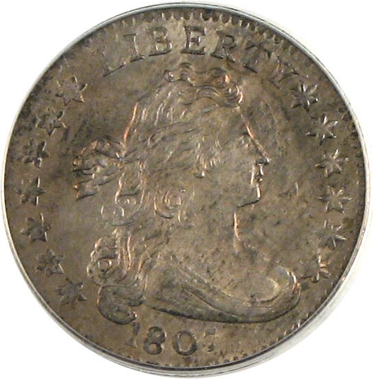 image for: 1807 10c  PCGS MS64